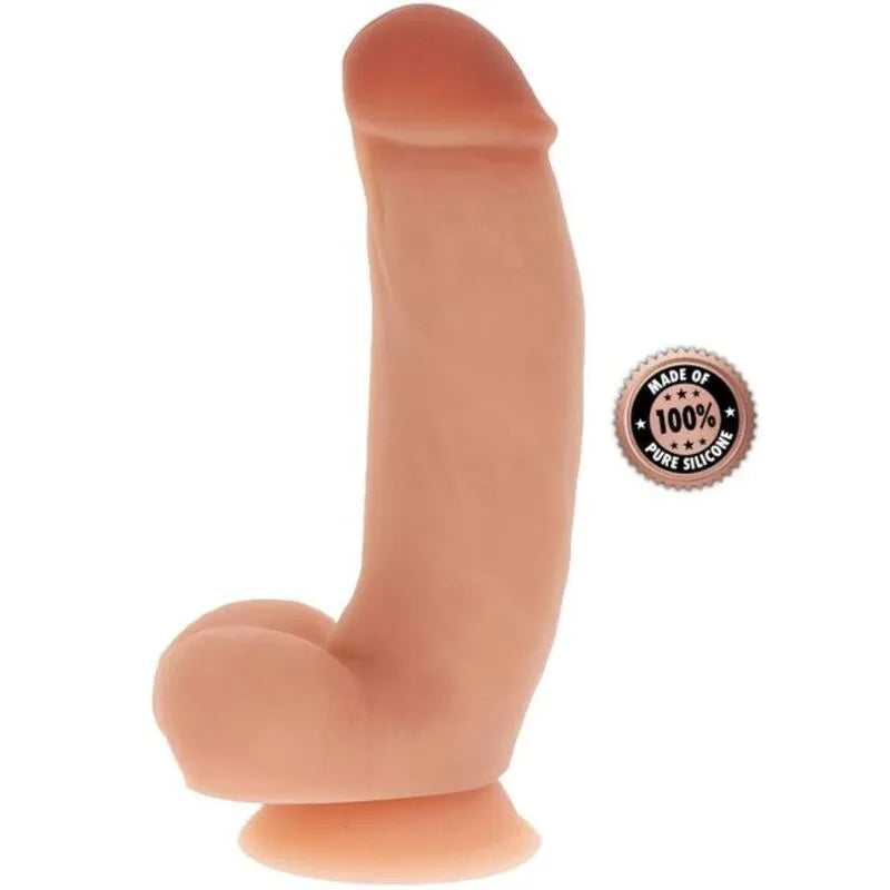 Gode ​​Réaliste Silicone 18 Cm Avec Ventouse