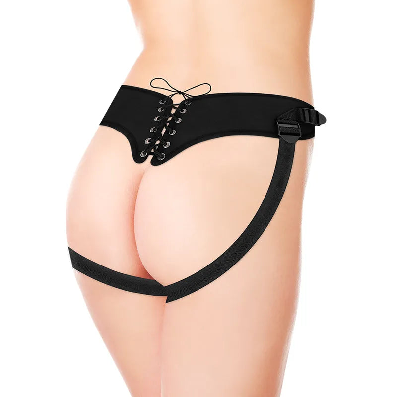 Gode Réaliste Silicone Ventouse Harnais Rock Army