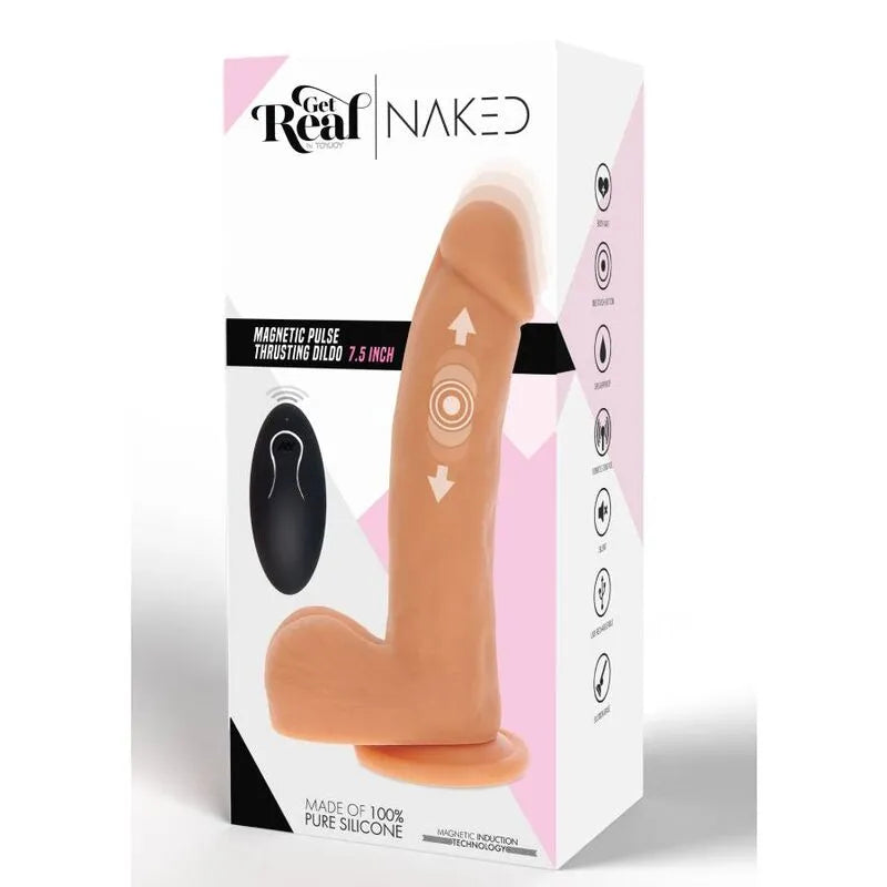 Gode ​​Réaliste Silicone Ventouse Mains Libres