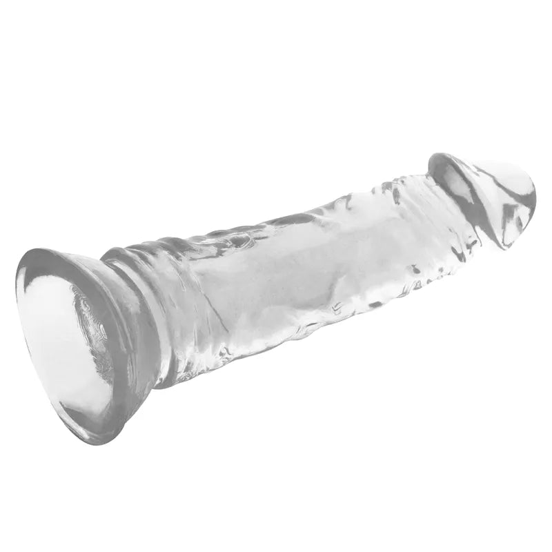 Gode Réaliste Transparent Hypoallergénique 19 Cm