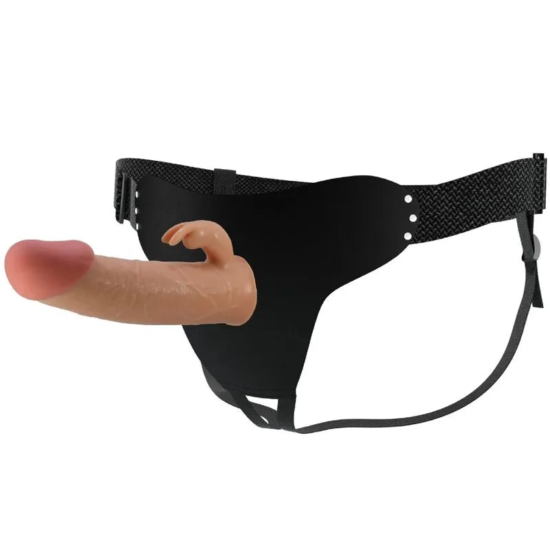 Gode Rabbit Avec Harnais Ajustable