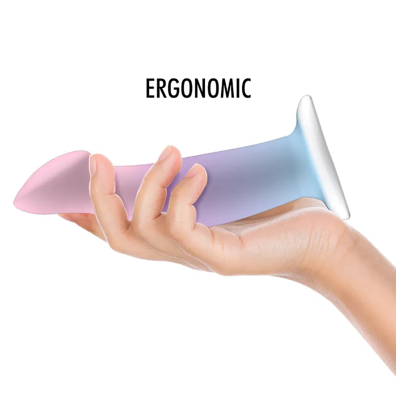 Gode Silicone Nayade Ergonomique Avec Base D'Aspiration