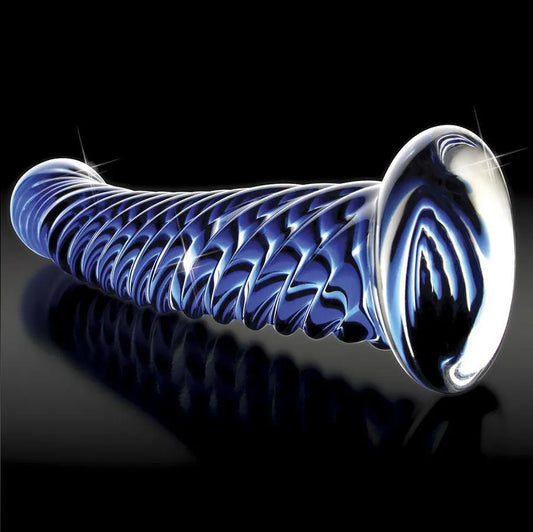 Godemichet Verre Soufflé Hypoallergénique Luxe Durable