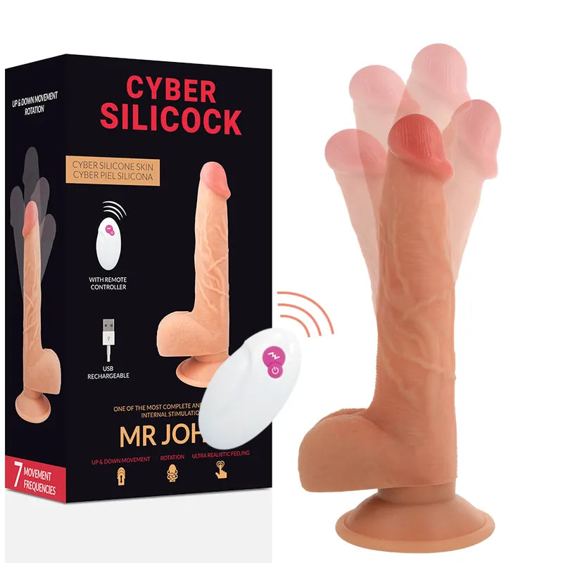 Godemichet Réaliste En Cyber Silicone