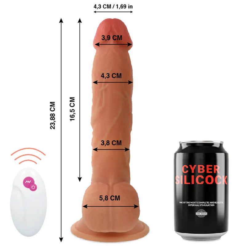 Godemichet Réaliste En Cyber Silicone