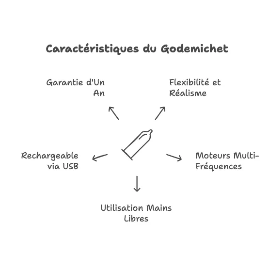 Godemichet Réaliste En Cyber Silicone
