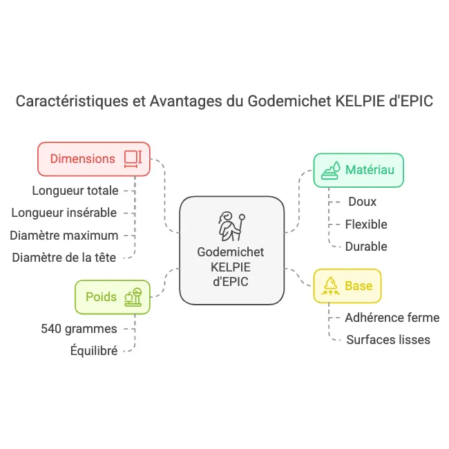 Godemichet Silicone Liquide Ventouse Mythe Celtique