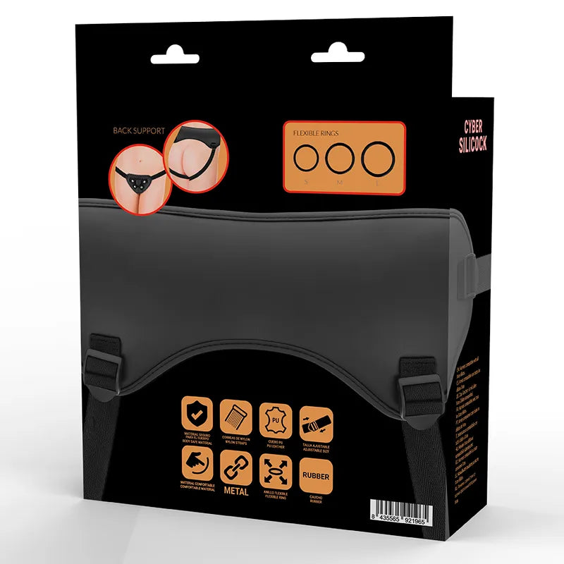 Harnais Débutant Confortable Vinyle Cybersilicock