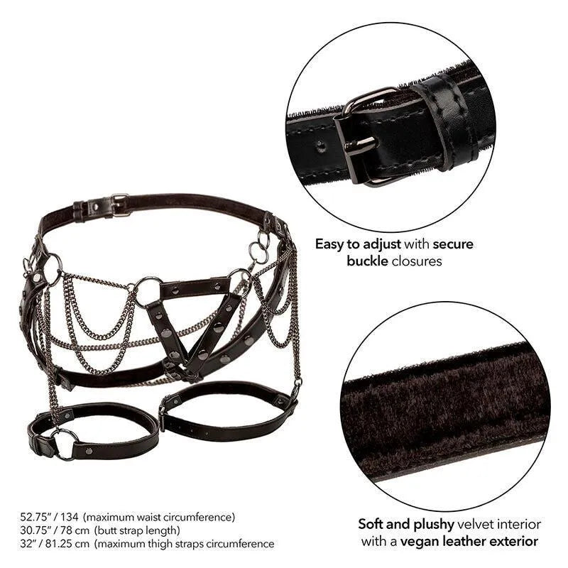 Harnais De Cuisse Grande Taille Cuir Végétalien