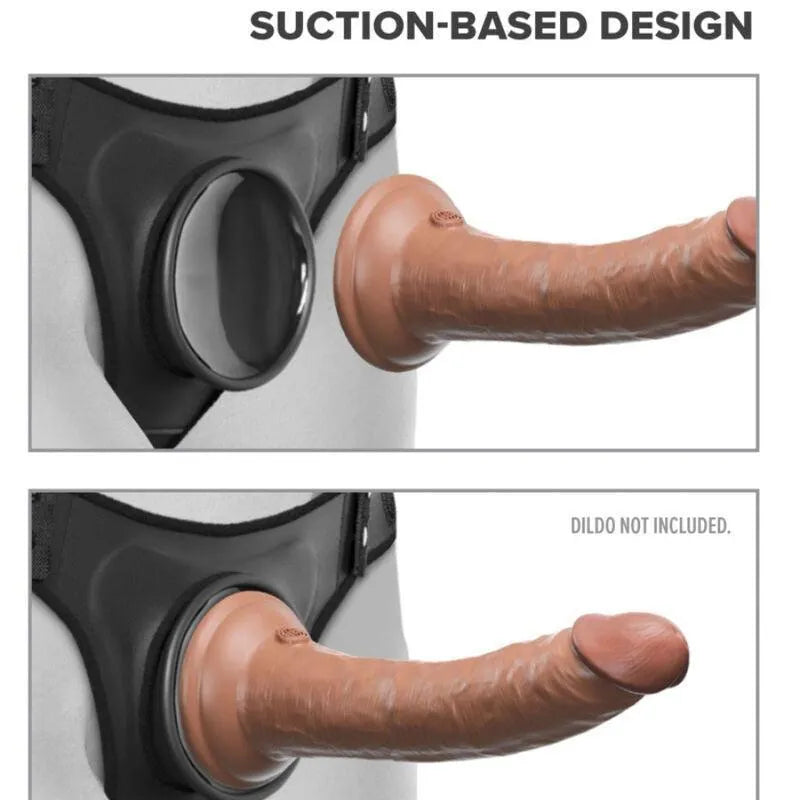 Harnais Strap-On Sans Anneaux Ajustable Et Confortable