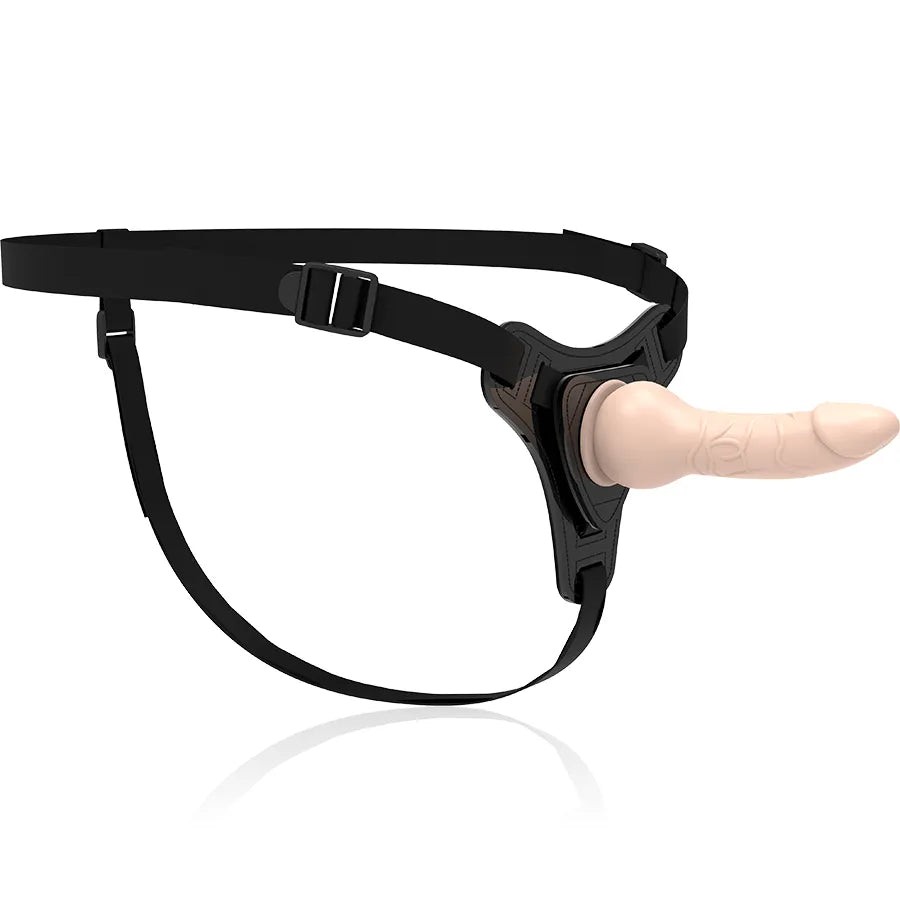 Harnais Strapon Silicone Doux Pour Débutantes