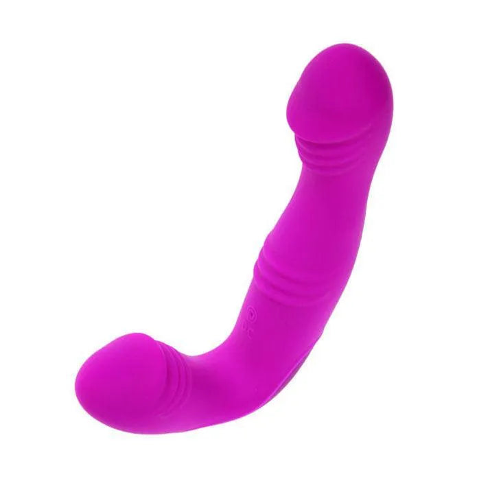 Harnais Vibrant Sans Bretelles Silicone Rechargeable