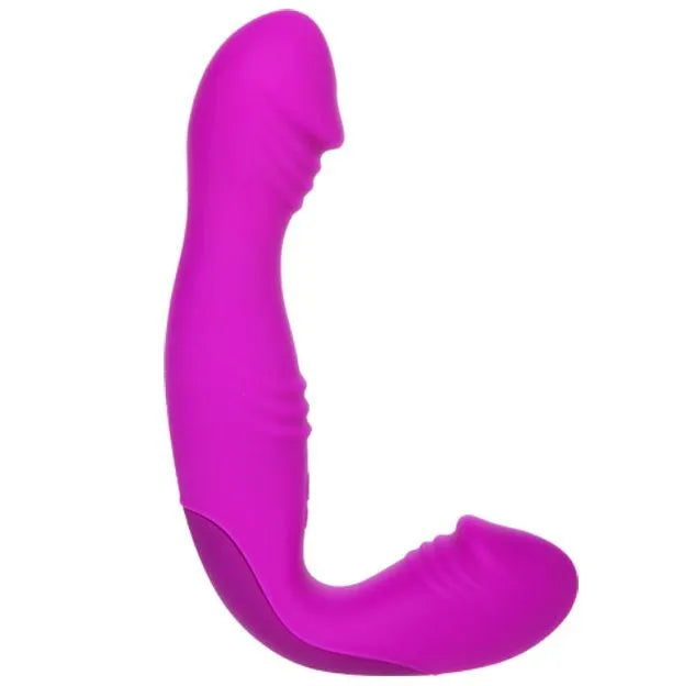 Harnais Vibrant Sans Bretelles Silicone Rechargeable
