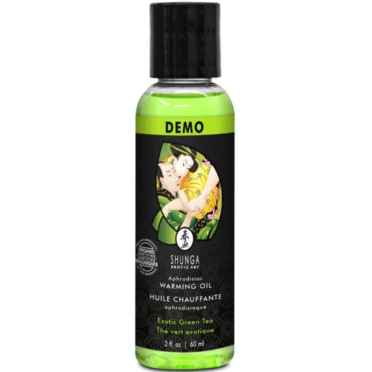 Huile Chauffante Comestible Érogène Bio