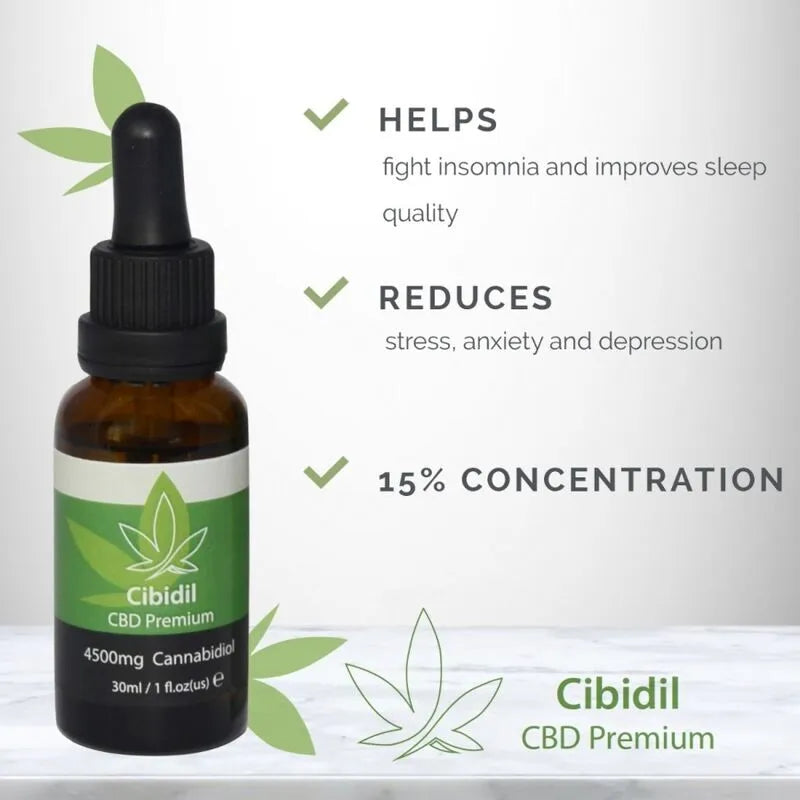 Huile De Cbd Anti Stress 15% Cannabidiol