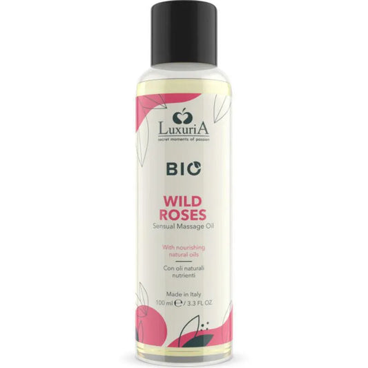 Huile De Massage Bio Roses Sauvages