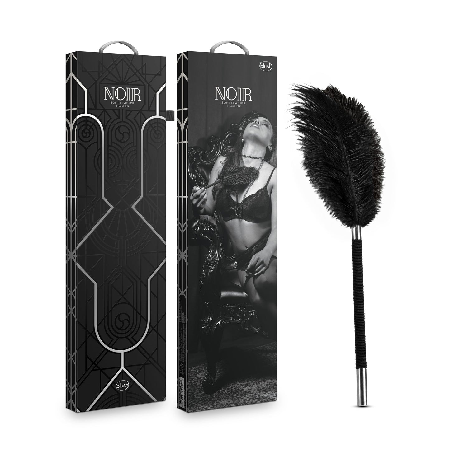 Noir Soft Federkitzler Schwarz