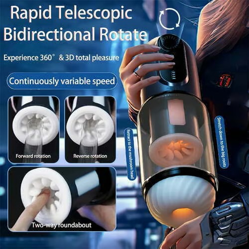 ARMOR - CVT Control Sucking Thrusting Rotating Erection Aid Masturbator