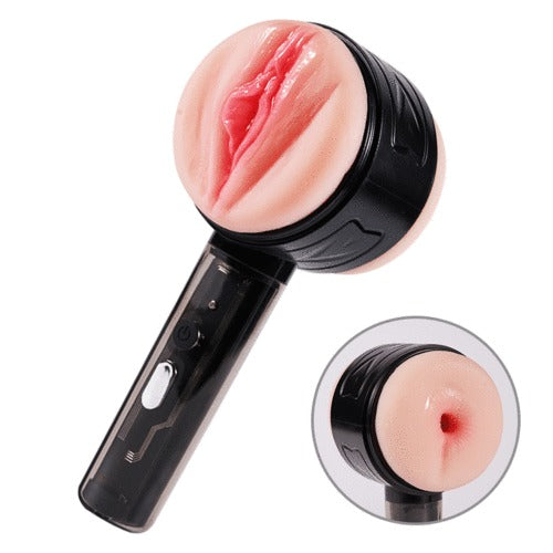 Dottore - Vibration 2 in 1 Handheld Masturbator