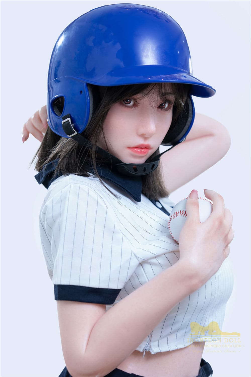 153cm/5ft F-Cup Big Breast Japanese Baseball Silicone Sex Doll