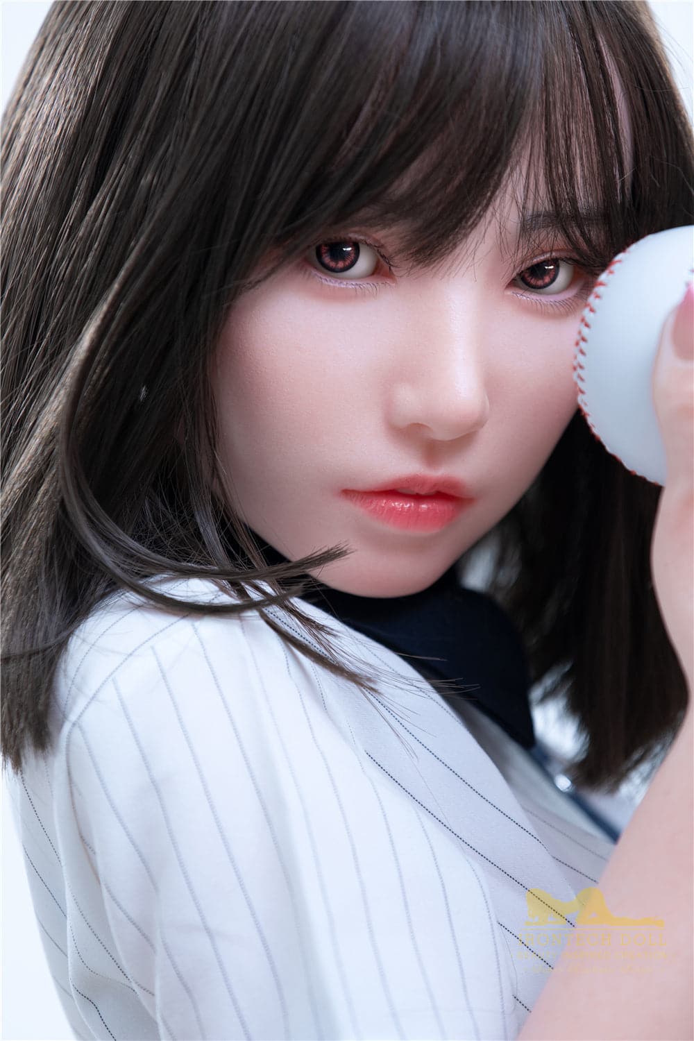 153cm/5ft F-Cup Big Breast Japanese Baseball Silicone Sex Doll