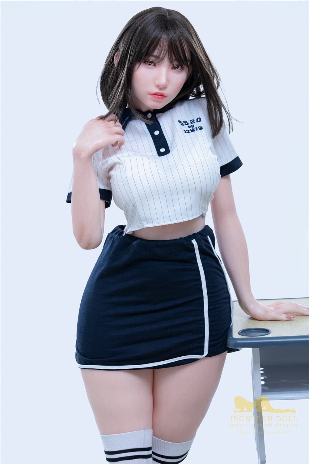 153cm/5ft F-Cup Big Breast Japanese Baseball Silicone Sex Doll