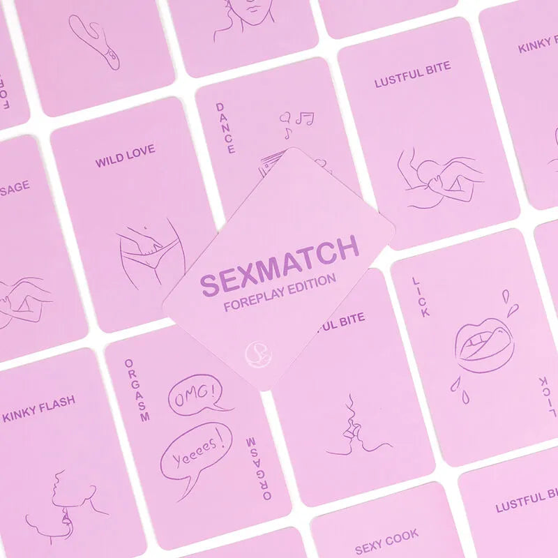Jeu Érotique Couples Sexmatch Foreplay Edition 89 Cartes