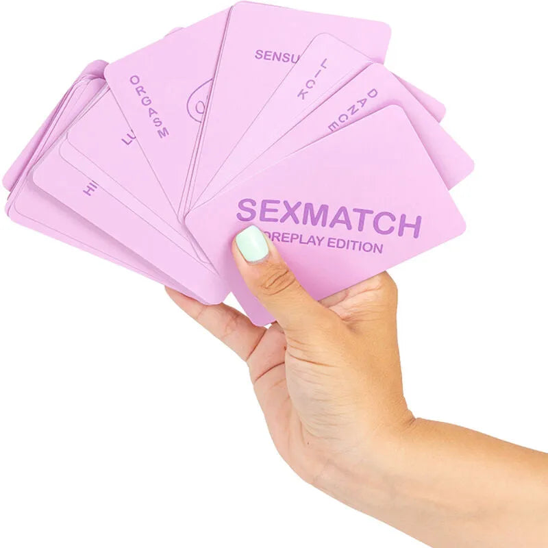 Jeu Érotique Couples Sexmatch Foreplay Edition 89 Cartes