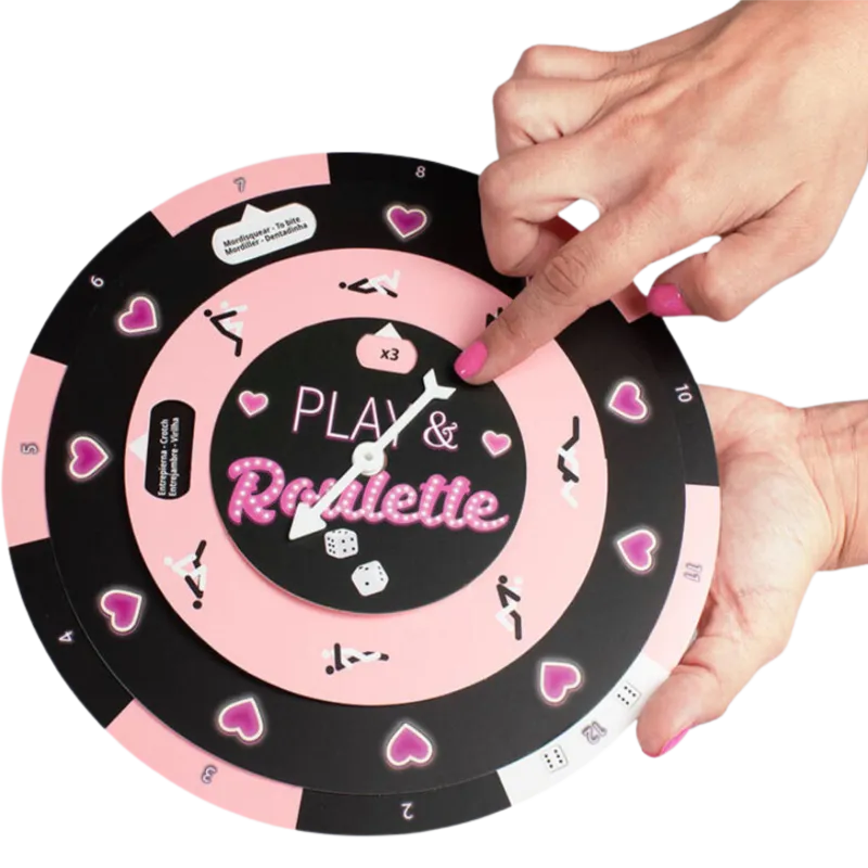 Jeu Érotique Roulette Dés Excitant
