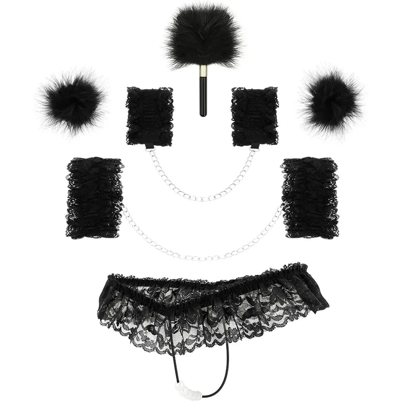 Kit Accessoires Intimes Luxe Sensualité Élégance