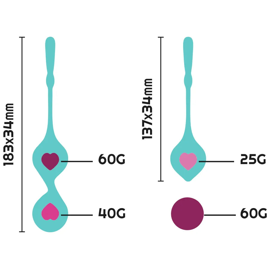 Kit D'Entraînement Kegel En Silicone Médical
