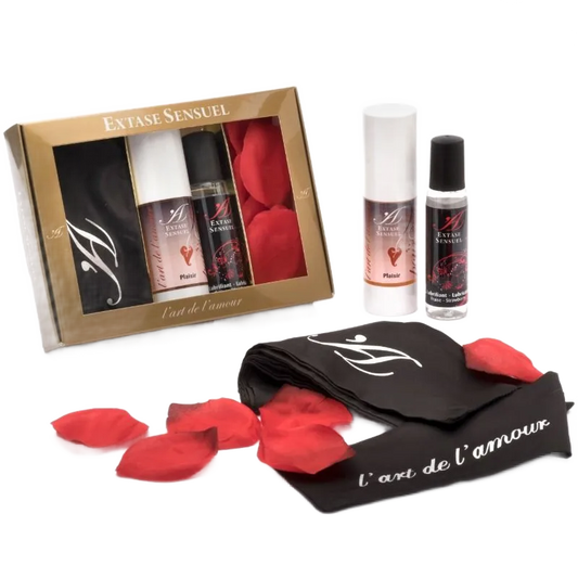 Kit Intime Sensuel Pour Elle Avec Pétales Parfumés