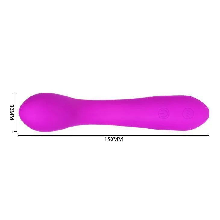 Élégant Vibromasseur Silicone Lilas 30 Fonctions