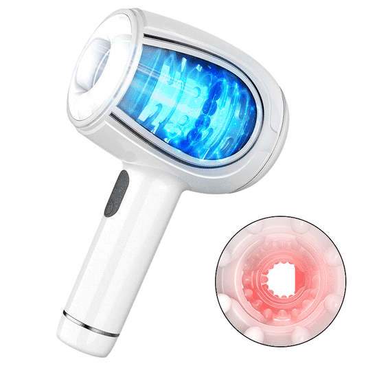 Handgehaltener männlicher Masturbator mit automatischer 6-Frequenz-schiebender Vibration 