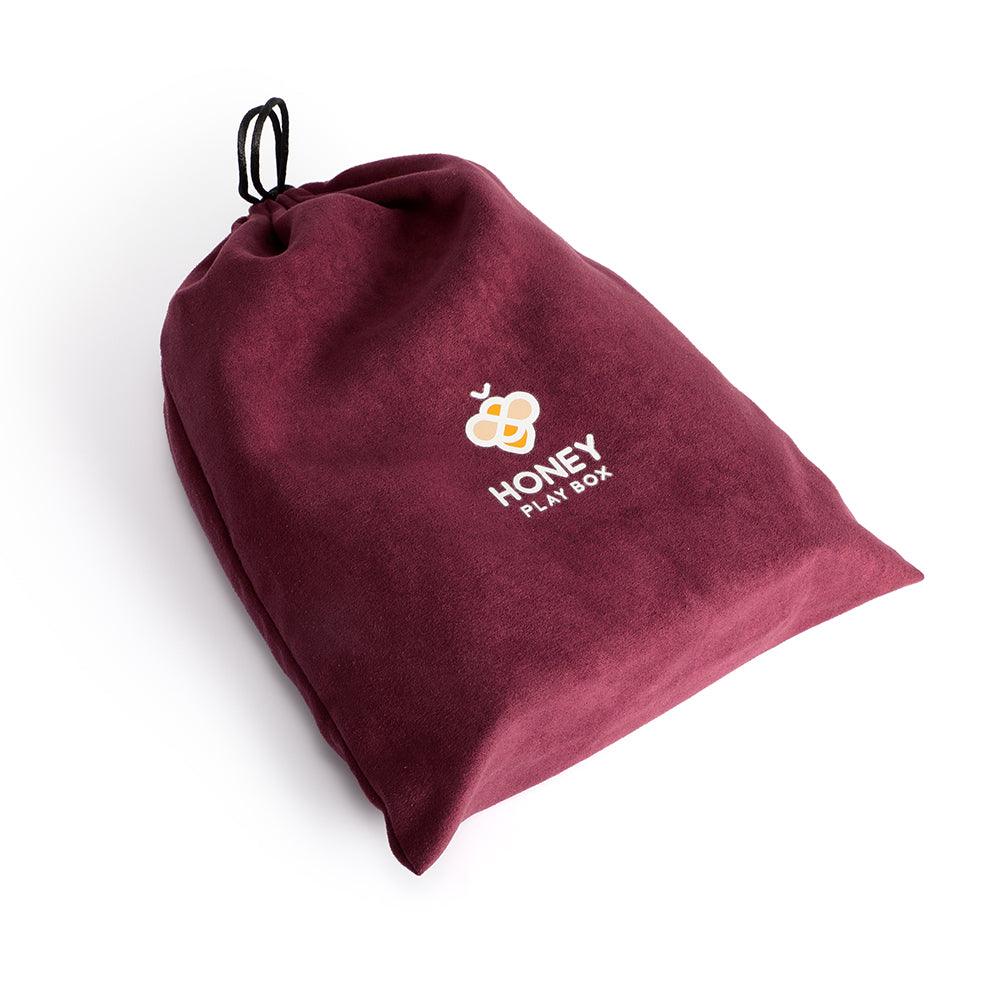 Grand sac de rangement pour jouets sexuels - Bordeaux