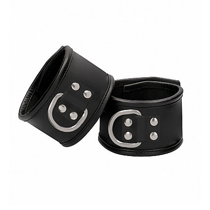 Ouch Leather Lockable Wrist Restraints