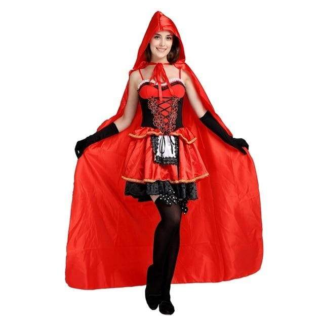 Rotkäppchen – Halloween-Kostümanzug „Le Petit Chaperon Rouge“