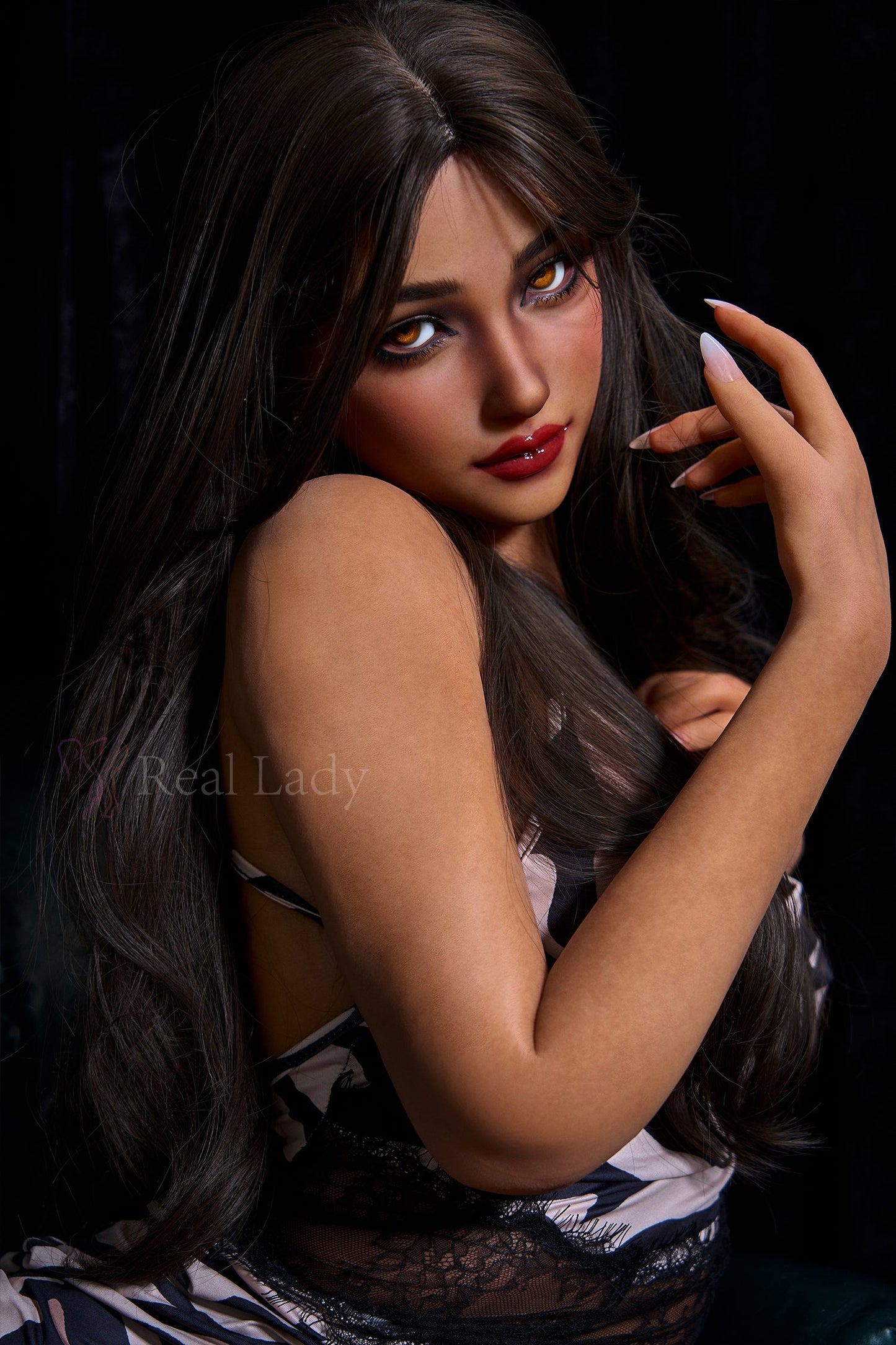 170cm/5ft7 D-Cup  High-Quality Tall Realistic Silicone Sex Doll S32 - Kitty