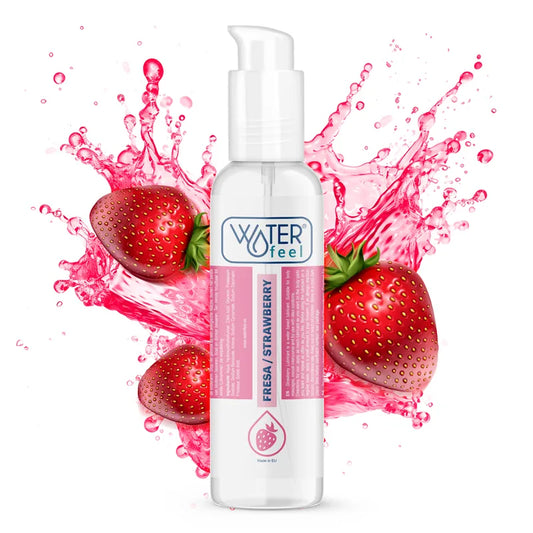 Lubrifiant Intime Saveur Fraise À Base D'Eau