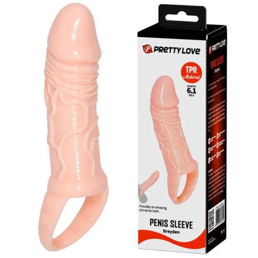 Manchon Pénis Extensible Testicules Abs Tpr