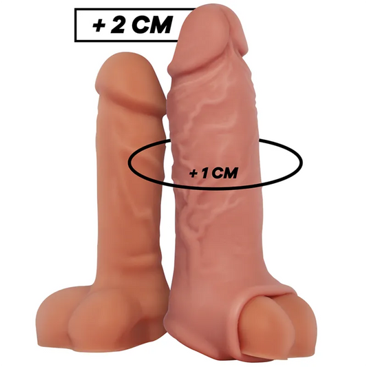 Manchon Pénien Extensible Silicone Médical Doux