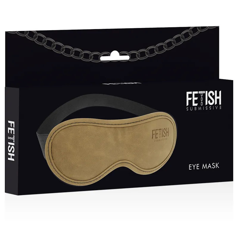 Masque BDSM Cuir Vegan Élastique Haute Qualité