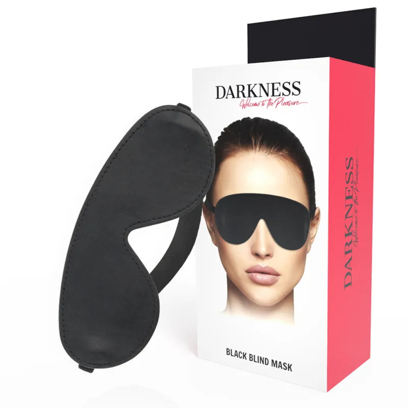 Masque Pour Les Yeux Bdsm Pvc Ajustable