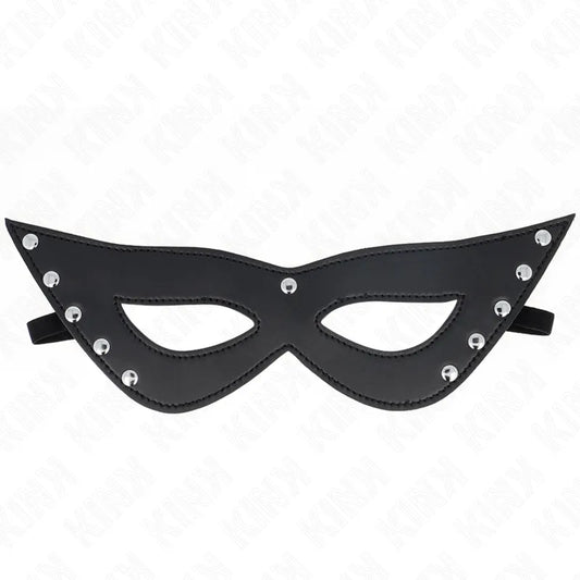 Masque BDSM Cuir Dentelle Élégant Haute Qualité
