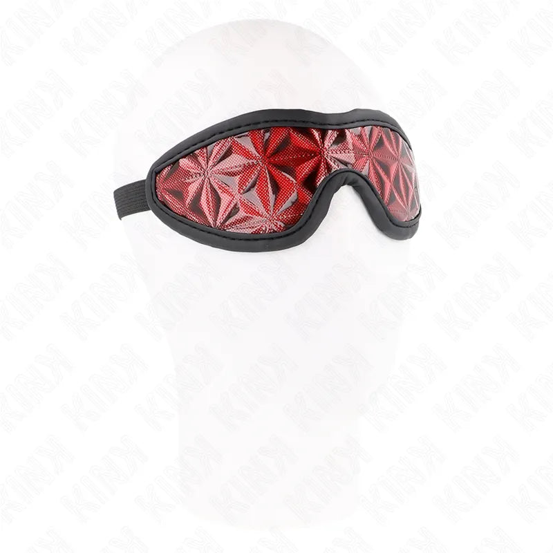 Masque Bdsm Élégant Cuir Dentelle Haute Qualité