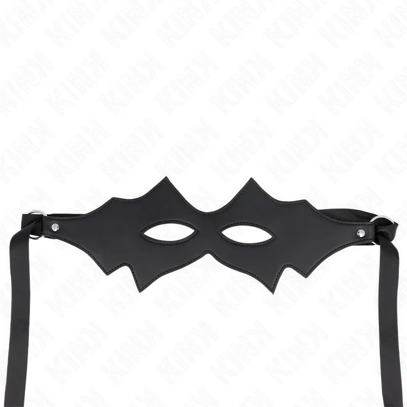 Maske BDSM Satin Dentelle Élégant Confortable Ajustable