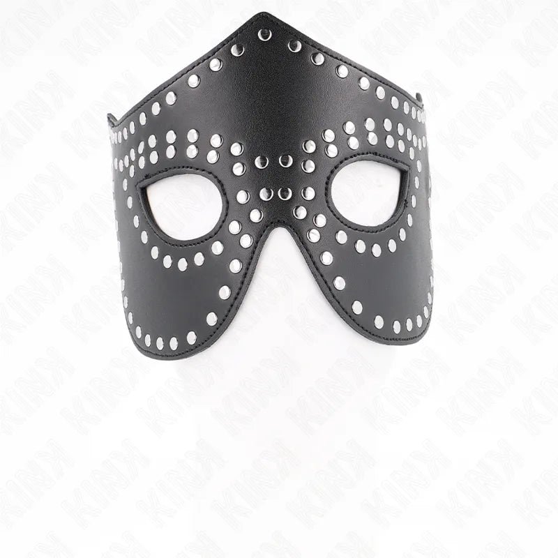 Masque BDSM Satin Dentelle Élégant Luxe Confort