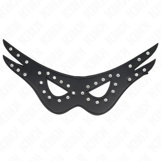 Masques Bdsm Satin Dentelle Ajustables