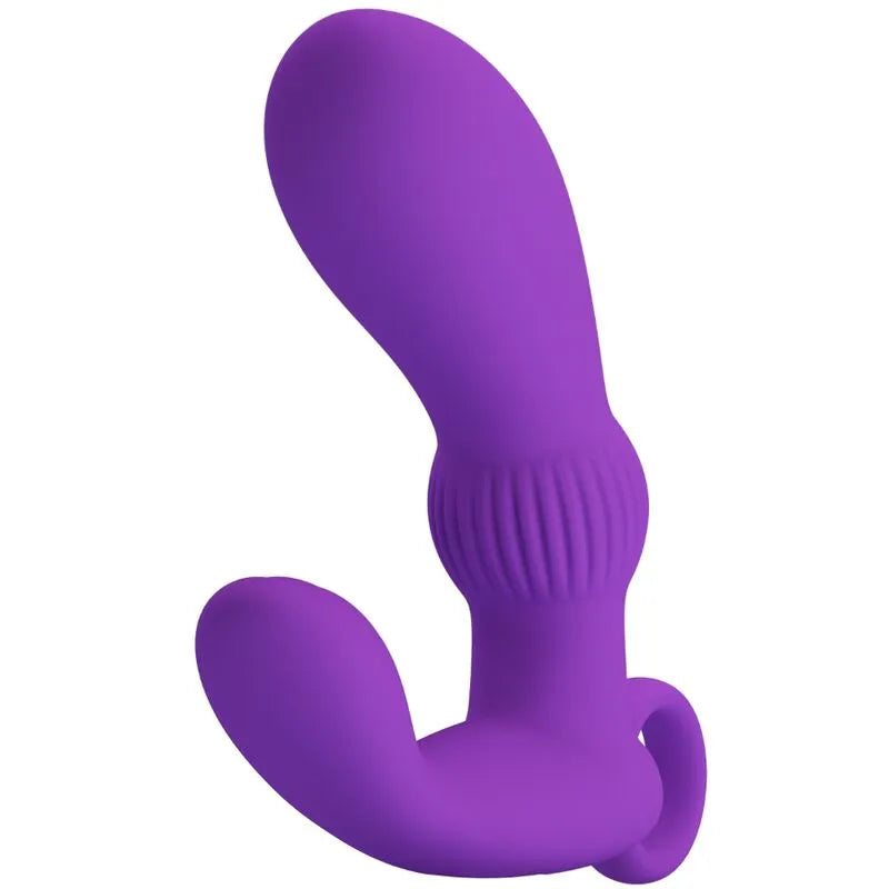 Masseur De Prostate Vibrant En Silicone Rechargeable