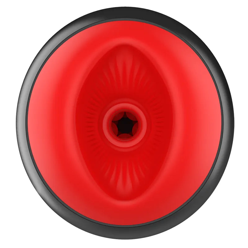 Masturbateur Automatique Silicone Rouge Profondément Rechargeable
